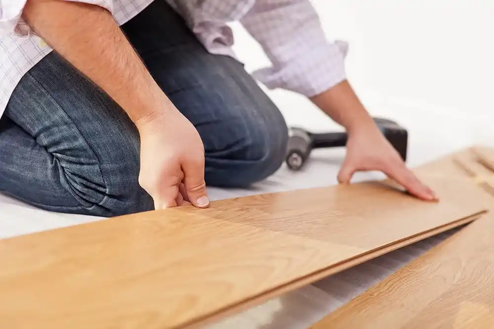 Professional laminate flooring installation for a sleek and durable look