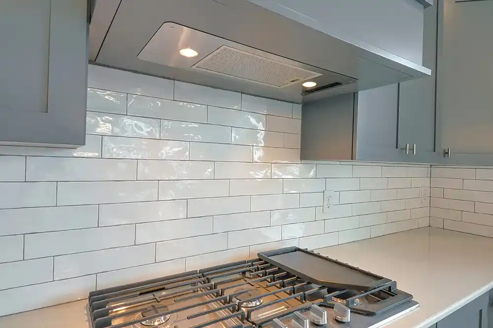Tile Backsplash Installation – Enhance Your Kitchen with a Sleek Finish Stylish tile backsplash installation for a modern and clean kitchen design